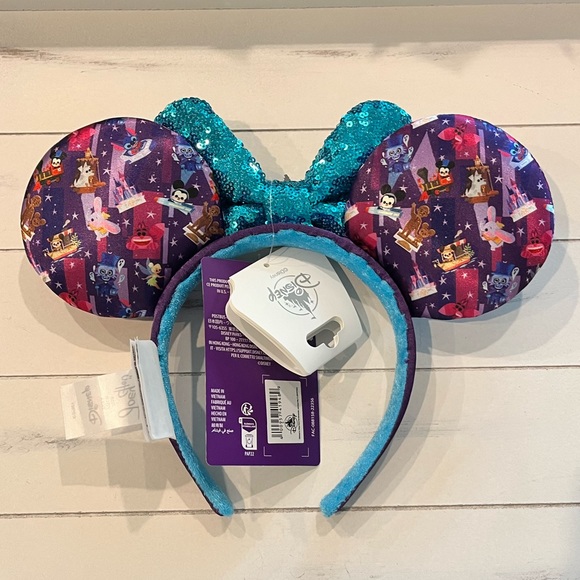 ✨ Disney Parks by Joey Chou Mickey Minnie Mouse Ear Headband ✨ NWT - Picture 2 of 3